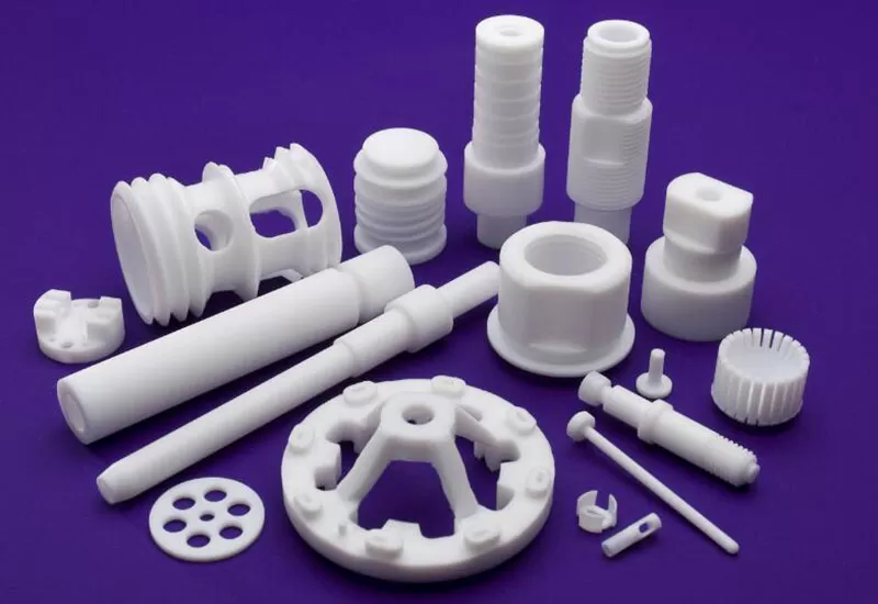 Custom Parts Machined Via Plastic Material Ptfe