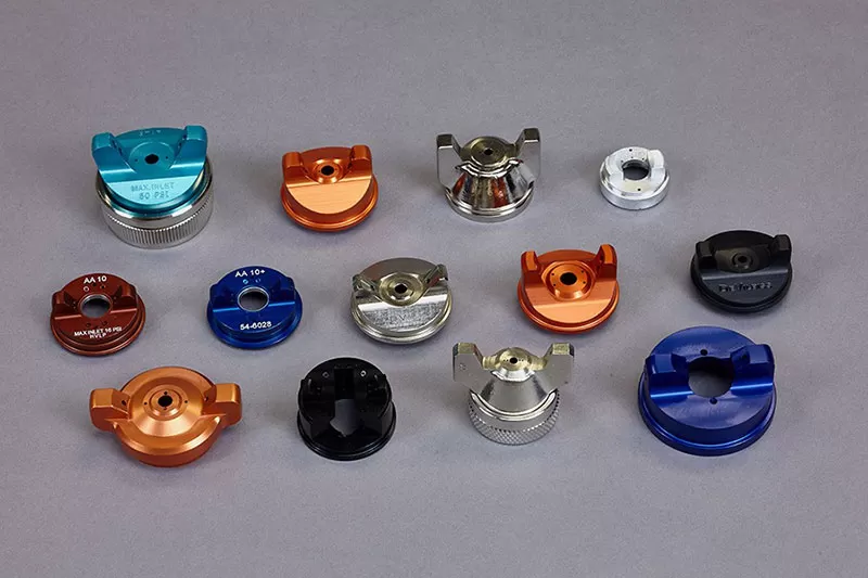 Anodized Aluminum Parts In Different Colors